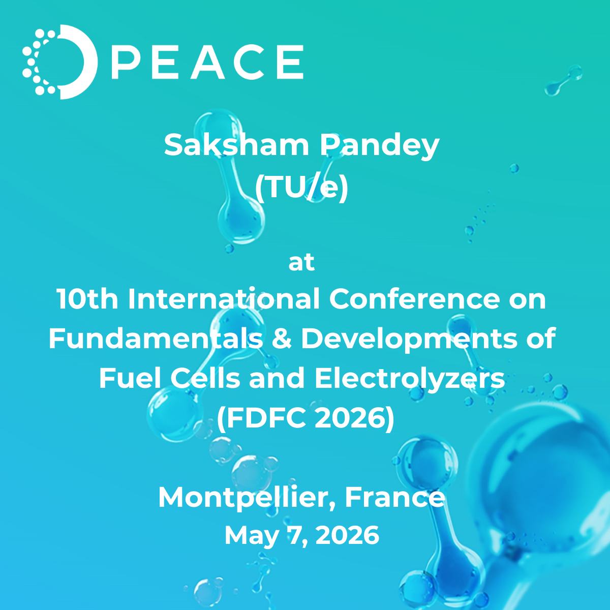 PEACE Project at FDFC, Montpellier – May 7, 2026